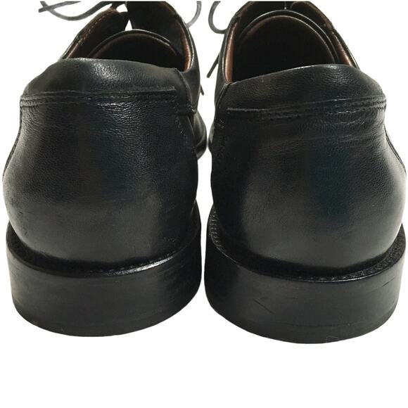 Johnston & Murphy Oxford Shoes Leather Black Men's 10 Dress‎ Shoe Business - Picture 13 of 14